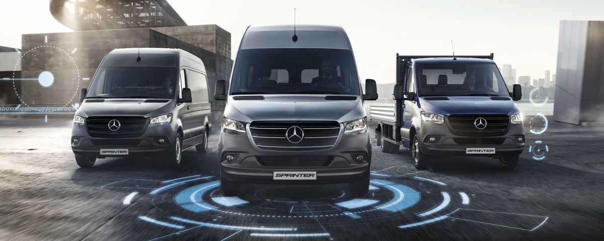 Mercedes-Benz Sprinter ganha serviços de conectividade