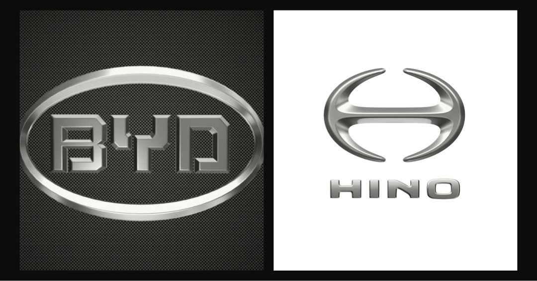 BYD Hino - Logos