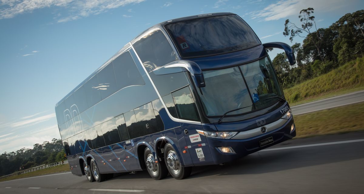 Mercedes-Benz aprimora linha de ônibus rodoviários