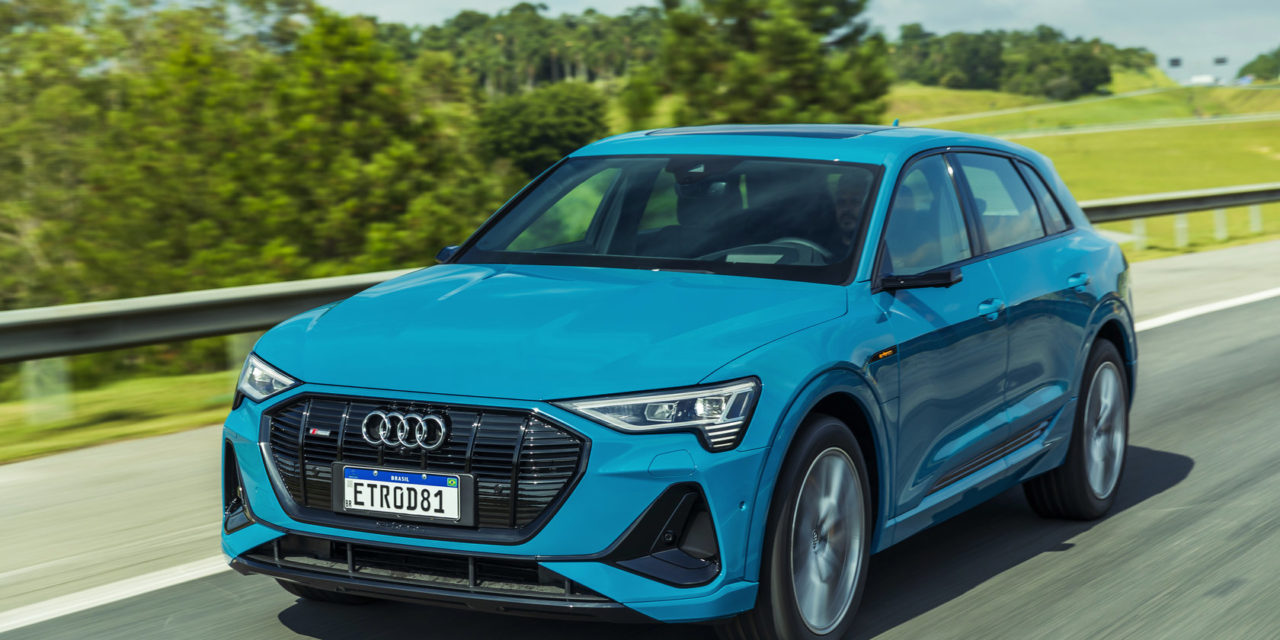 Nas revendas em duas versões, Audi e-tron custa a partir de R$ 500 mil