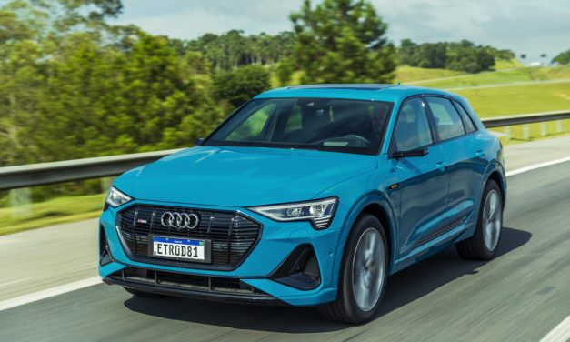 Nas revendas em duas versões, Audi e-tron custa a partir de R$ 500 mil