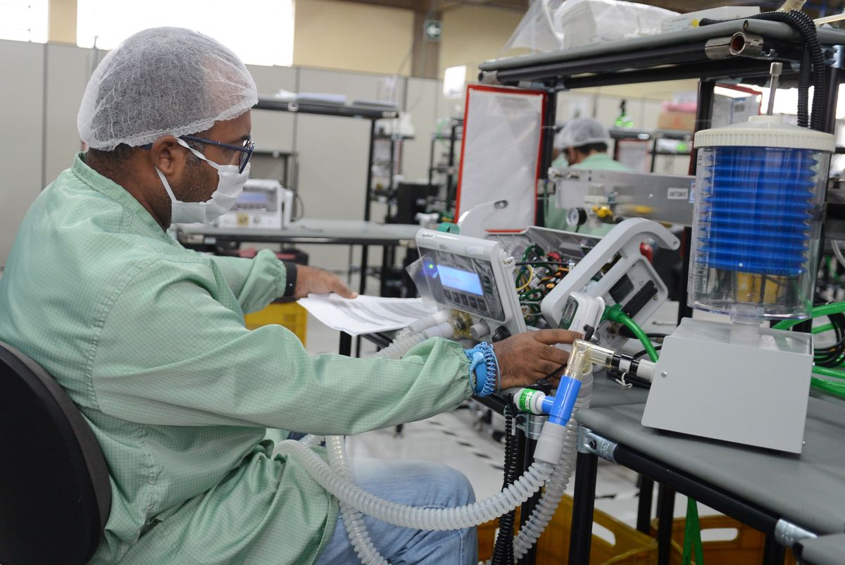 Mercedes-Benz - KTK - produção respiradore