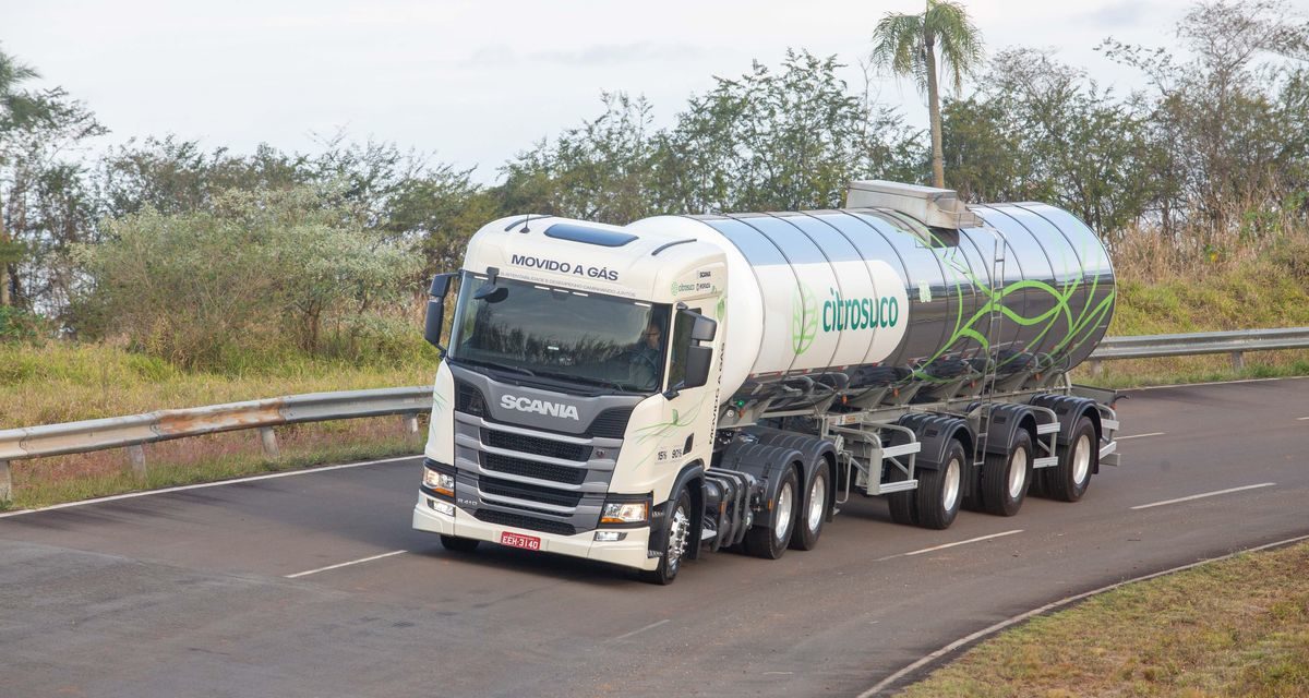 Scania amplia parceiras para o uso do gás no transporte