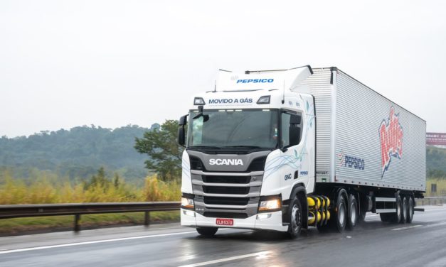 PepsiCo adquire 18 caminhões Scania a gás