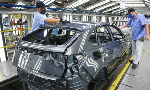 VW para produção na Anchieta esta semana por falta de chips