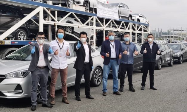 Caoa Chery realiza sua primeira exportação