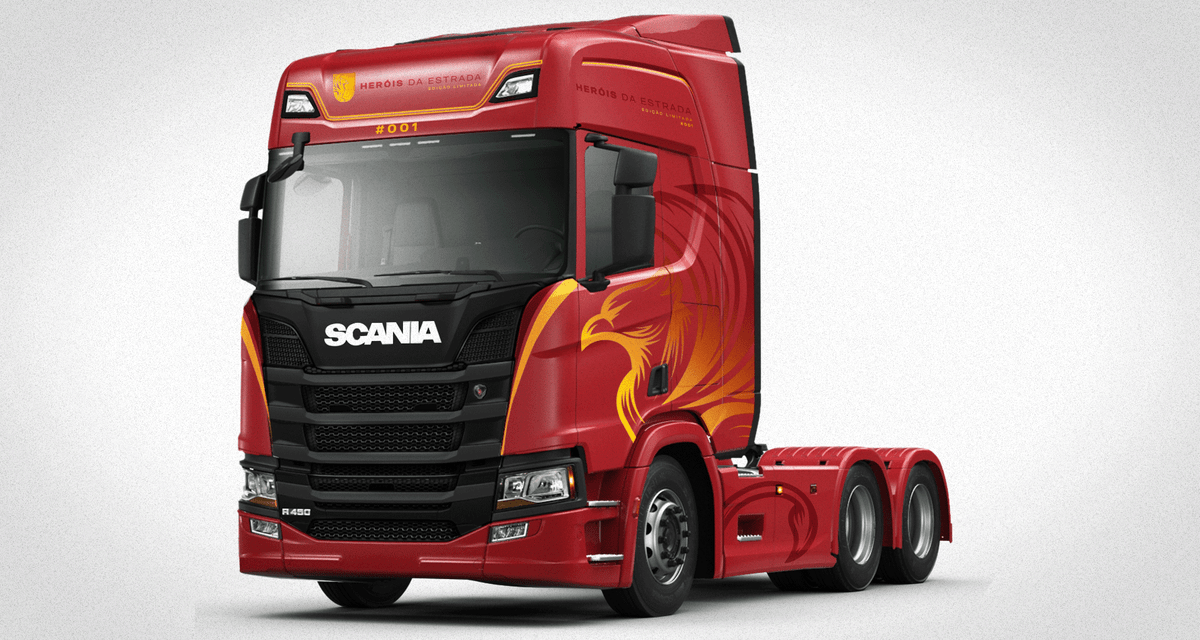 Scania lança série especial Heróis da Estrada