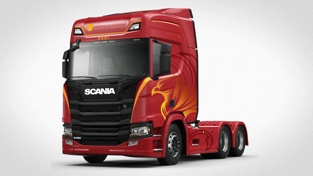 Scania - Série especial Heróis da Estrada - Autoindustria