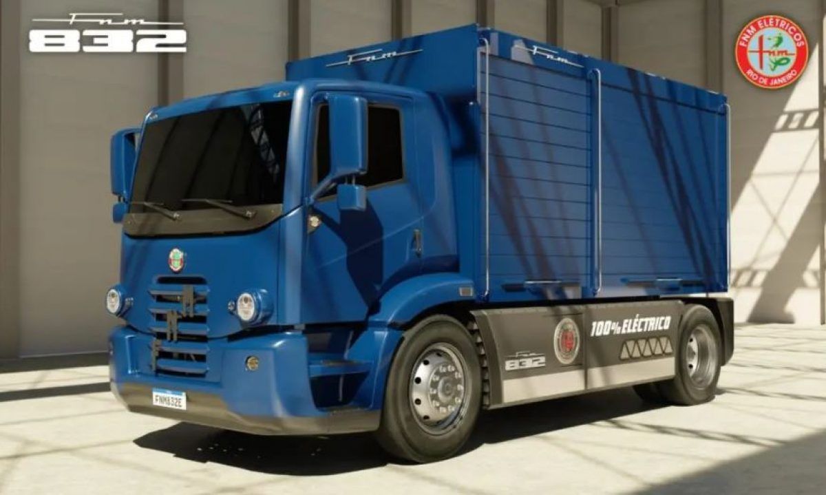 FNM 832 - Caminhão elétrico - Autoindustria
