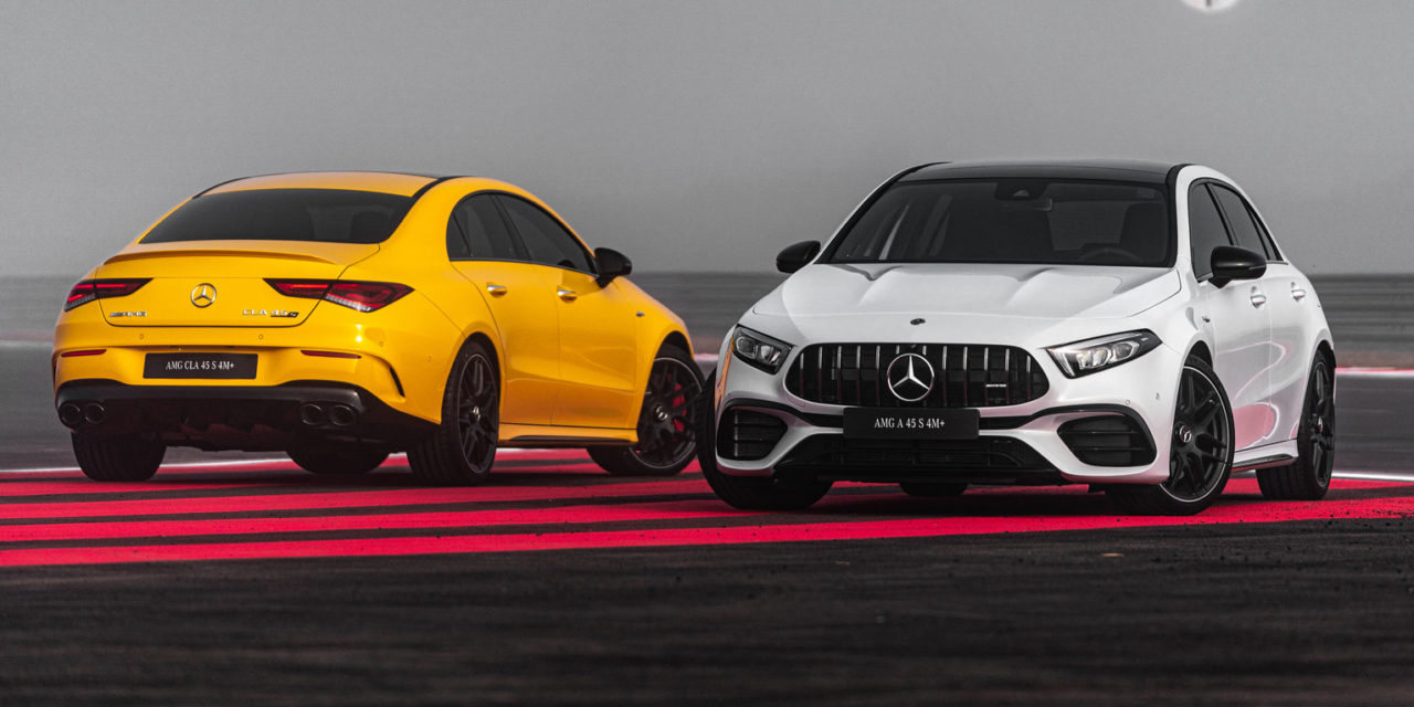 Mercedes-Benz lança os AMG A 45 e CLA 45  com 421 cavalos