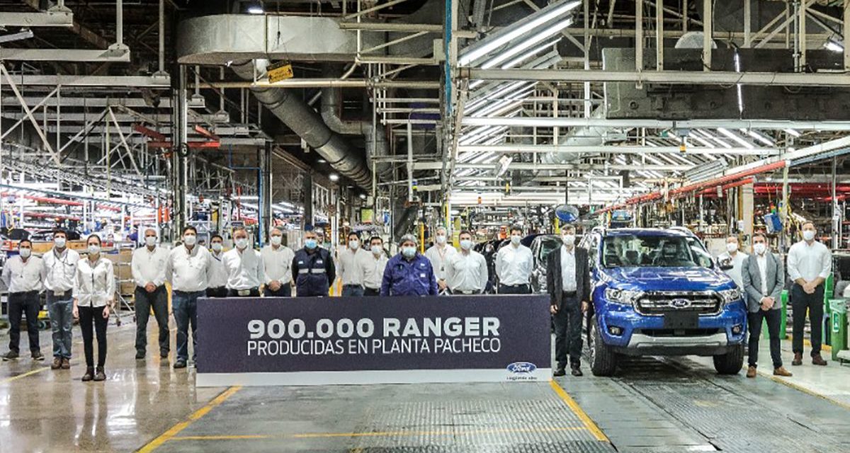 Ford Ranger acumula 900 mil unidades produzidas na Argentina
