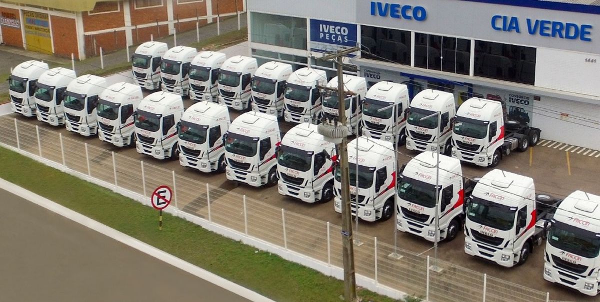 Iveco - frota Faccin - Cia Verde - Autoindustria