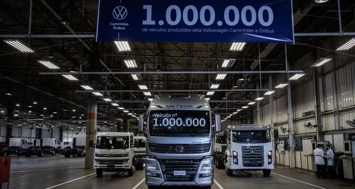 VWCO registra 1 milhão de veículos produzidos no País