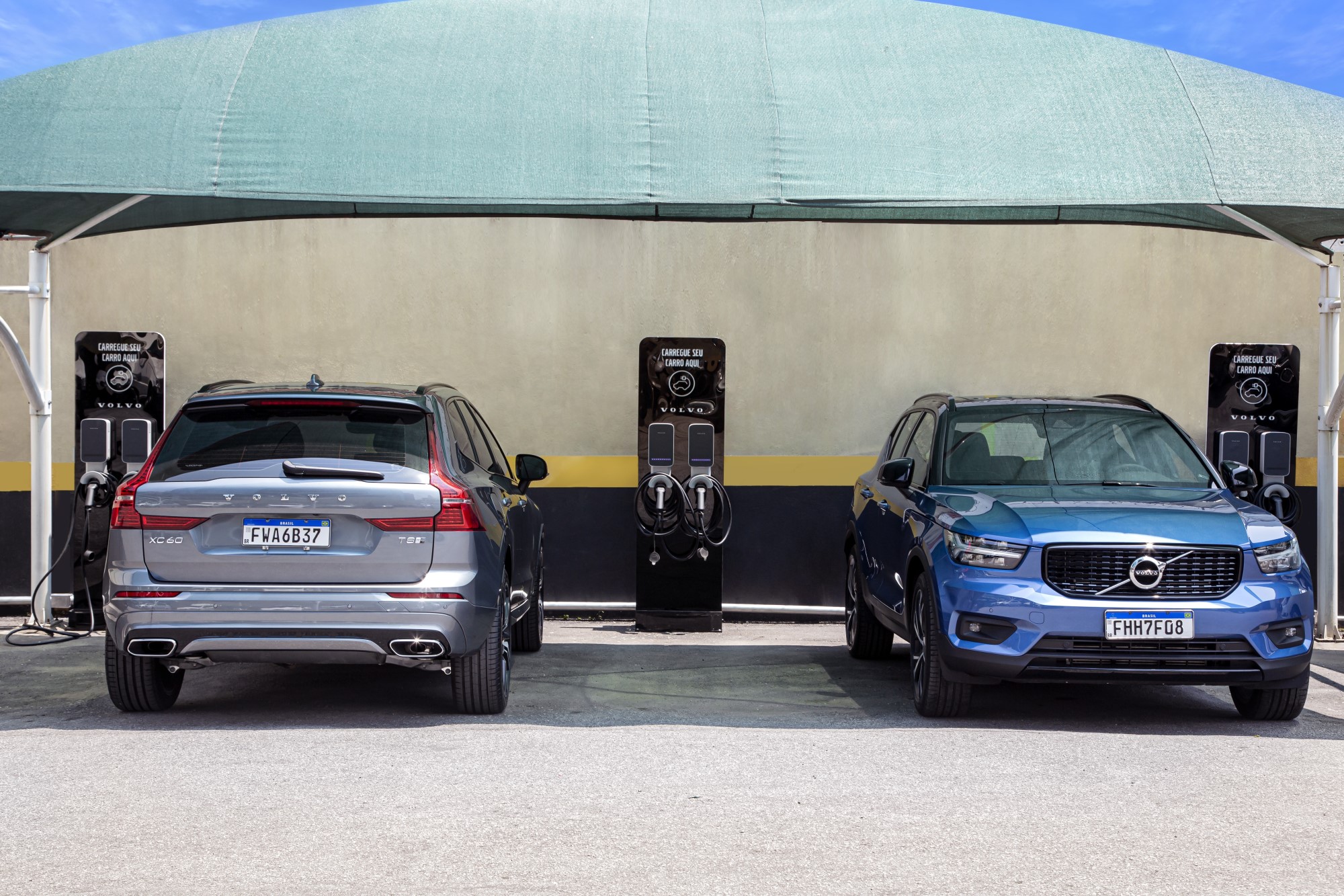 Em São Paulo, o primeiro estacionamento para carros eletrificados