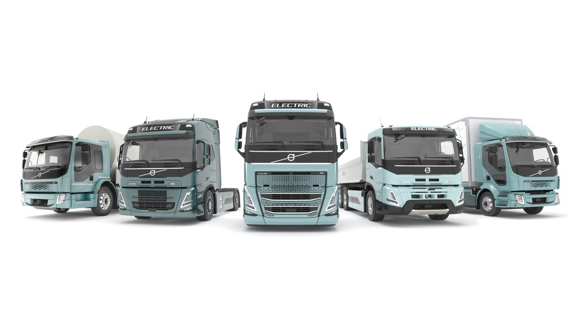 Volvo - linha de caminhões elétricos