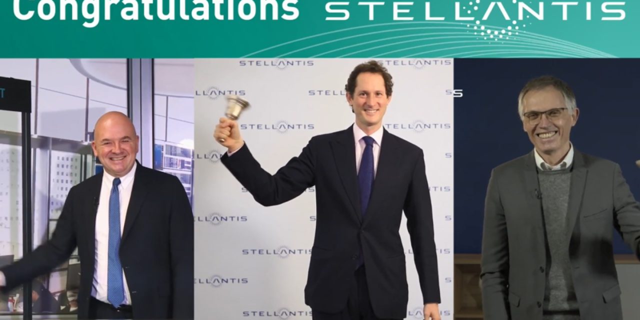 Concluída a fusão FCA e PSA, ações da Stellantis chegam às bolsas