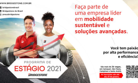 Bridgestone abre inscrições para estágios em 2021