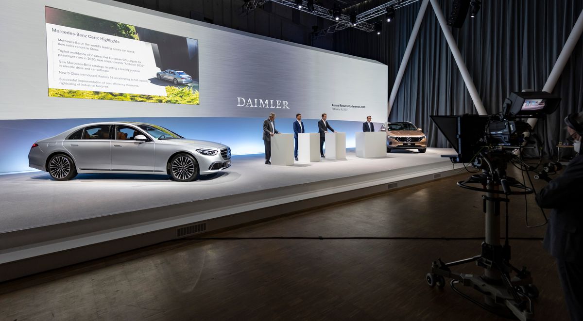 Daimler - Balanço financeiro 2020