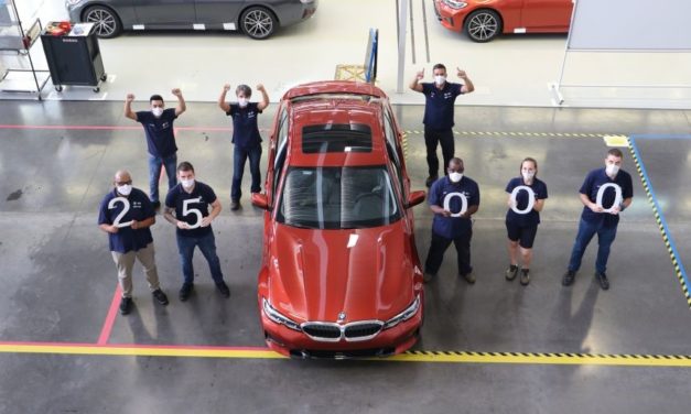 BMW atinge marco de 25 mil Série 3 produzidos em Araquari