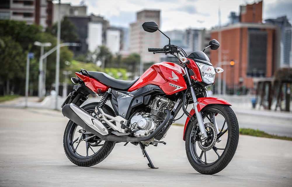Honda CG 160 é a moto de maior valor de revenda no ano