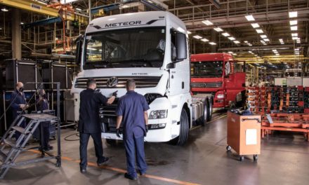 Produção de caminhões registra o melhor desempenho do ano em junho