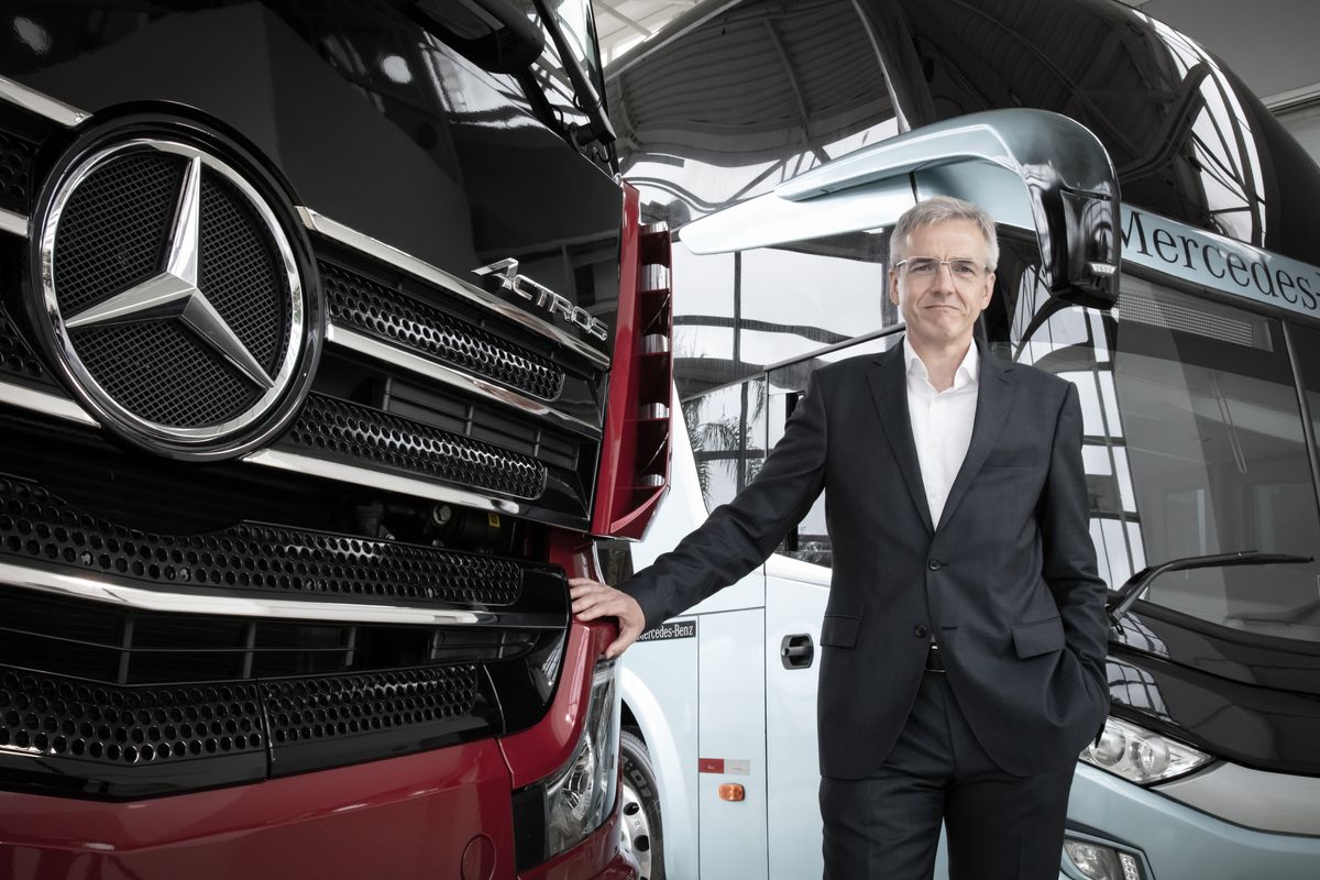 Mercedes-Benz -Karl Deppen, presidente Brasil e CEO América Latina