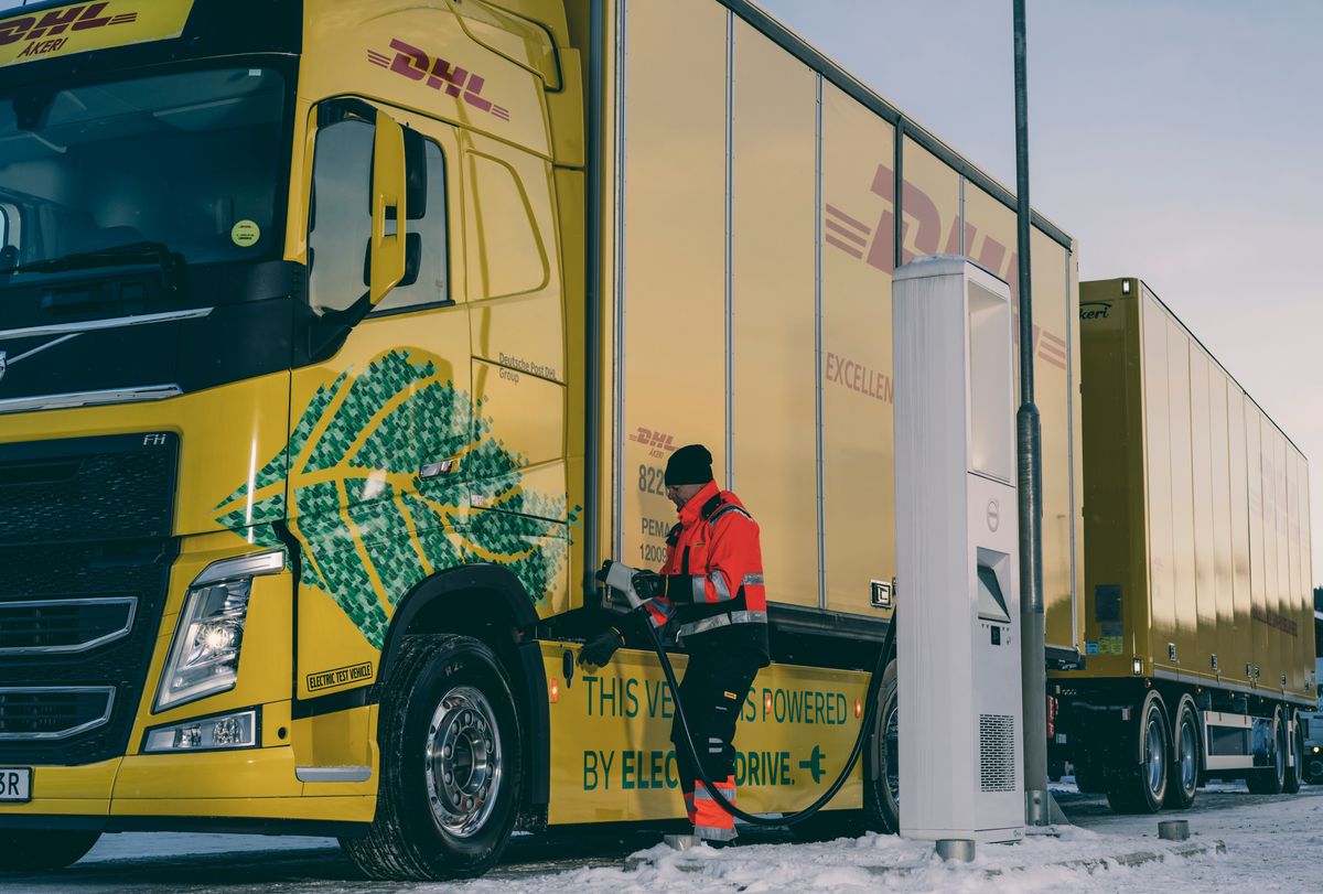 Volvo FH elétrico - DHL
