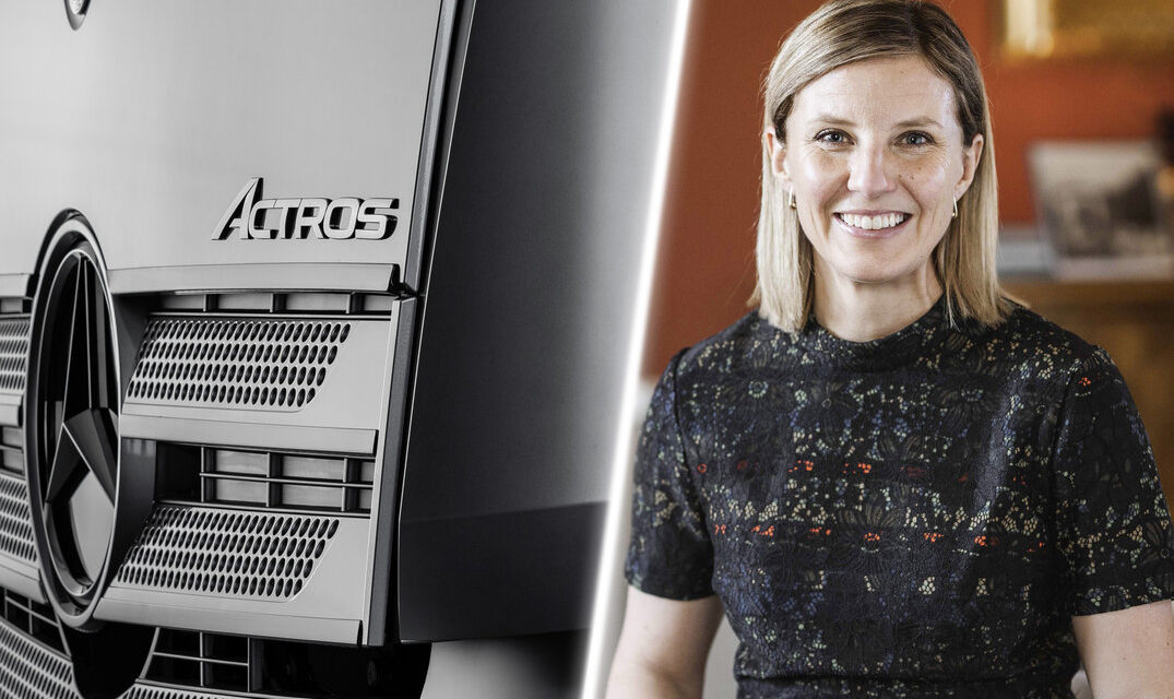 Karin Rådström assume a direção global da Mercedes-Benz Trucks