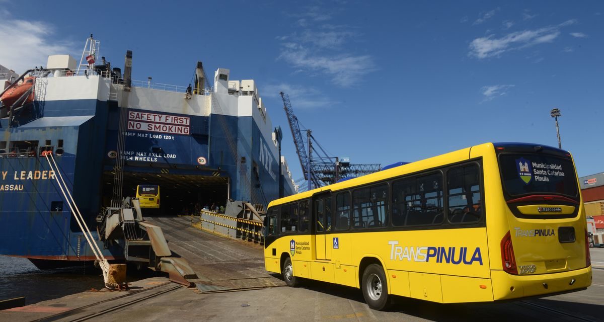 Volvo e Marcopolo fornecem ônibus para novo corredor na Guatemala