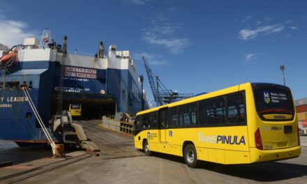 Volvo e Marcopolo fornecem ônibus para novo corredor na Guatemala