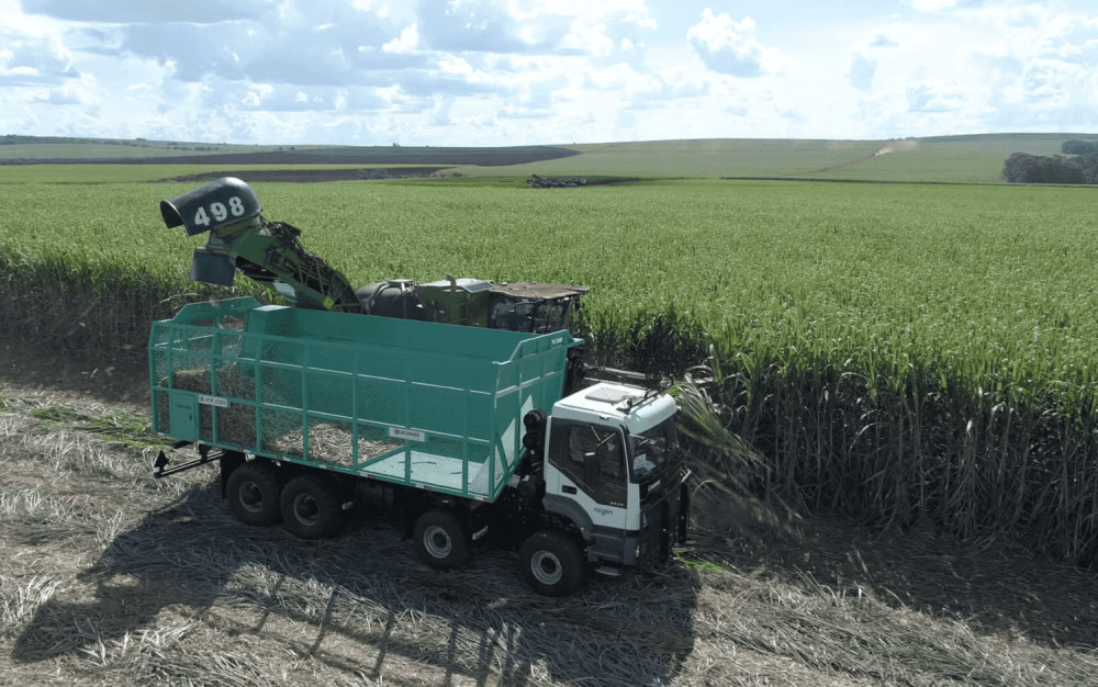 Ouro Verde aluga caminhões semiautônomos para a Raízen