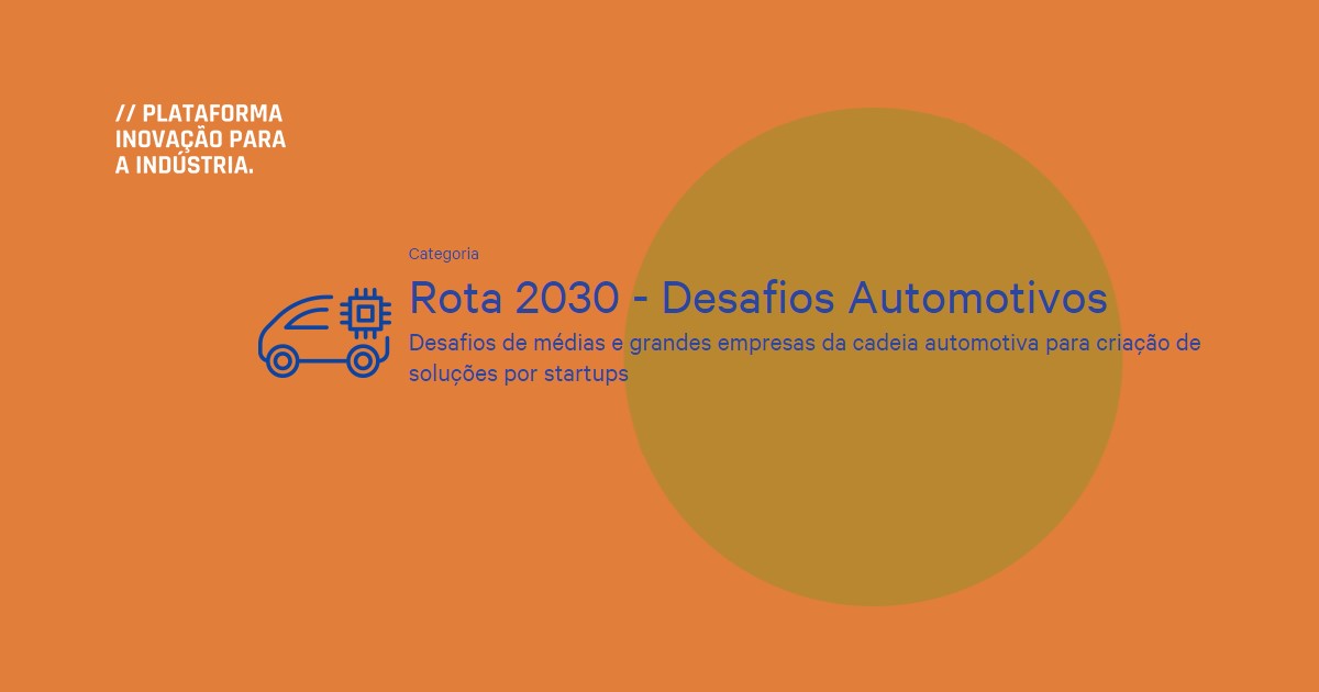 Sabó busca startups para projetos do Rota 2030