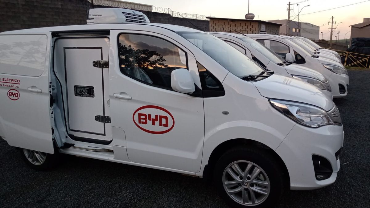 BYD - Furgão eT3 refrigerado