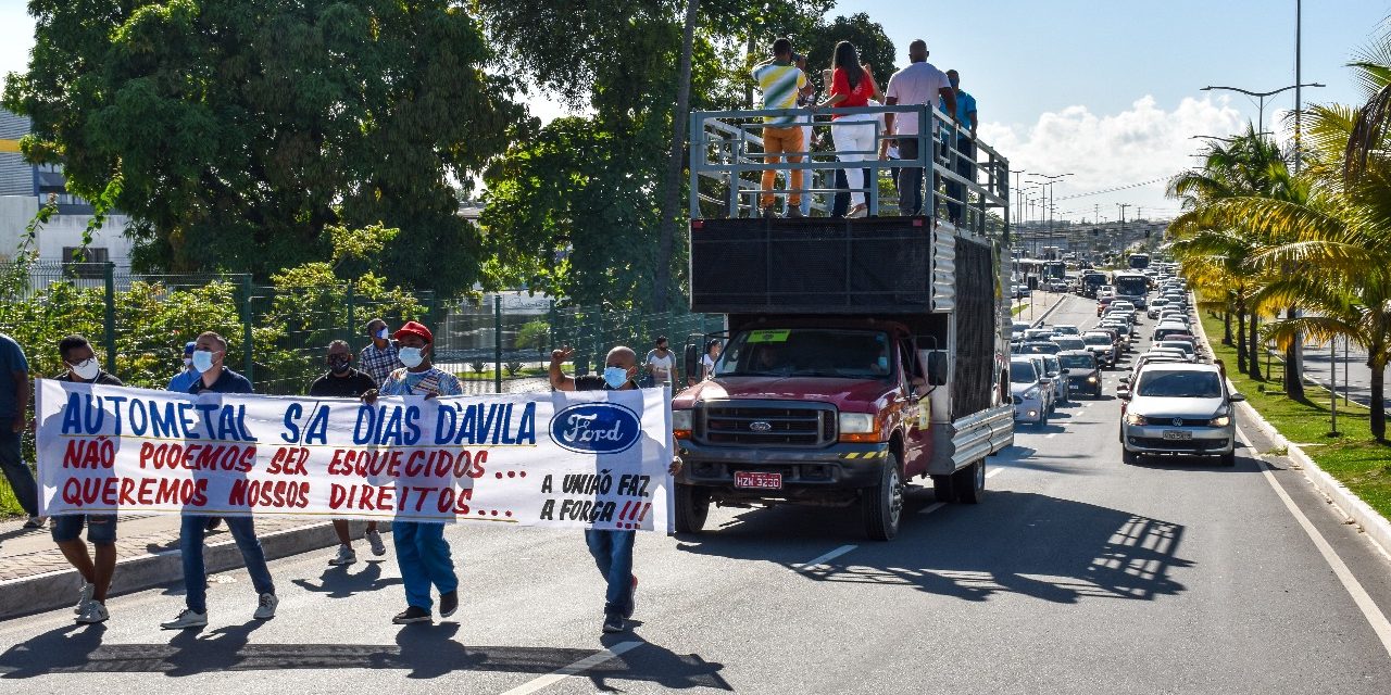 Ford: Sindicato de Camaçari abre ação contra autopeças.