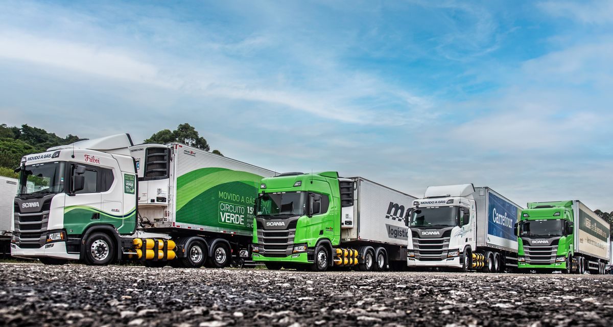 TransMaroni forma a maior frota de caminhões Scania a gás do País