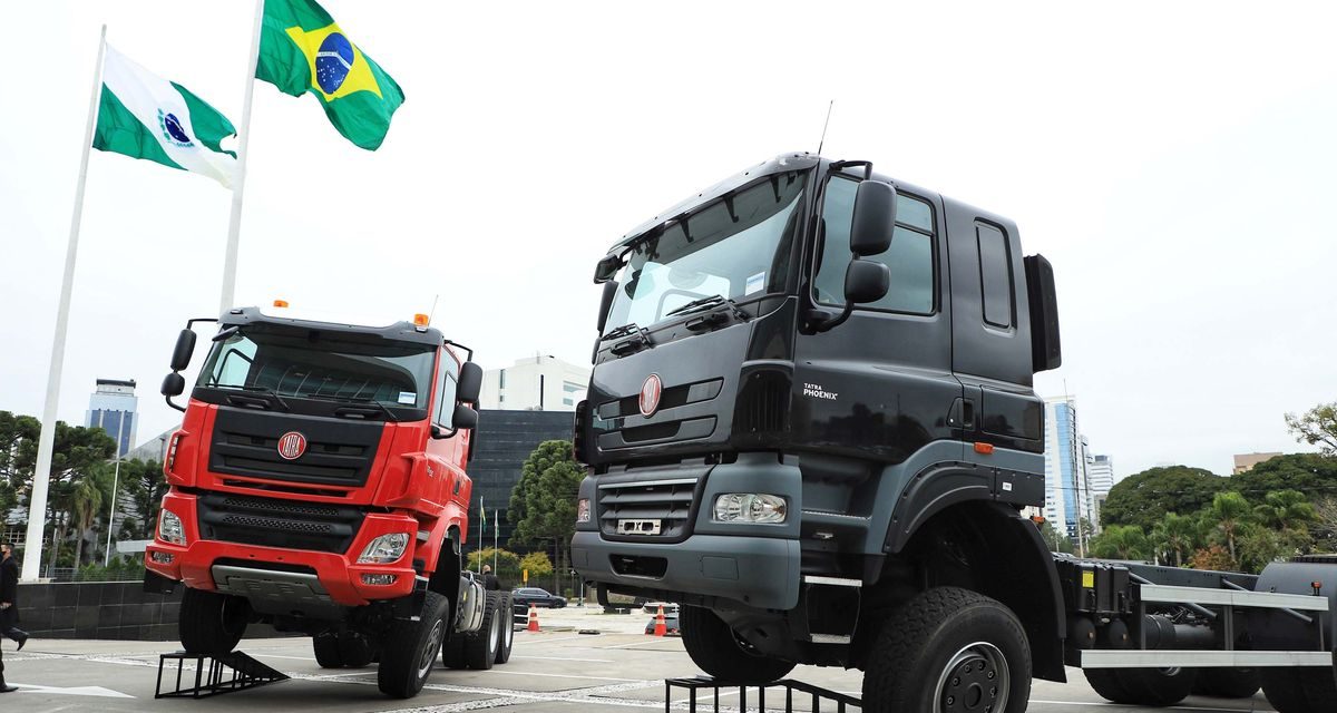 Tatra apresenta os caminhões que serão produzidos no Brasil