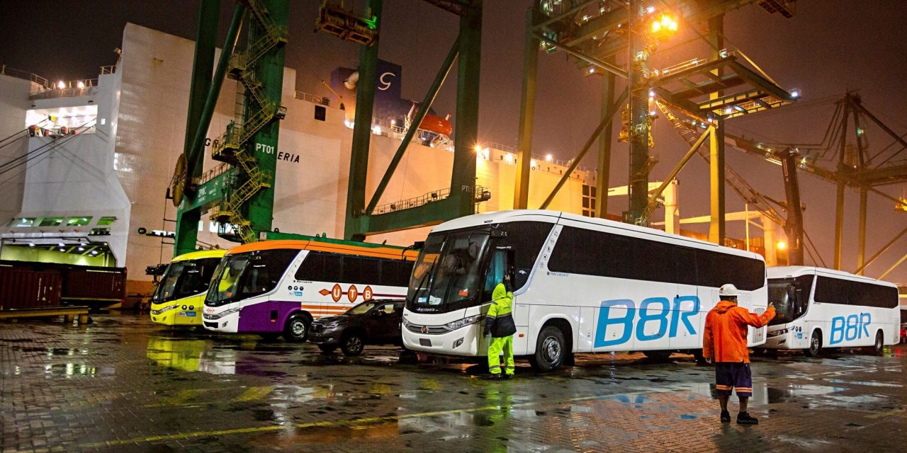 Em parceria com a Volvo, Marcopolo exporta 91 ônibus para a África