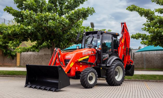 Grupo Manitou lança escavadeira