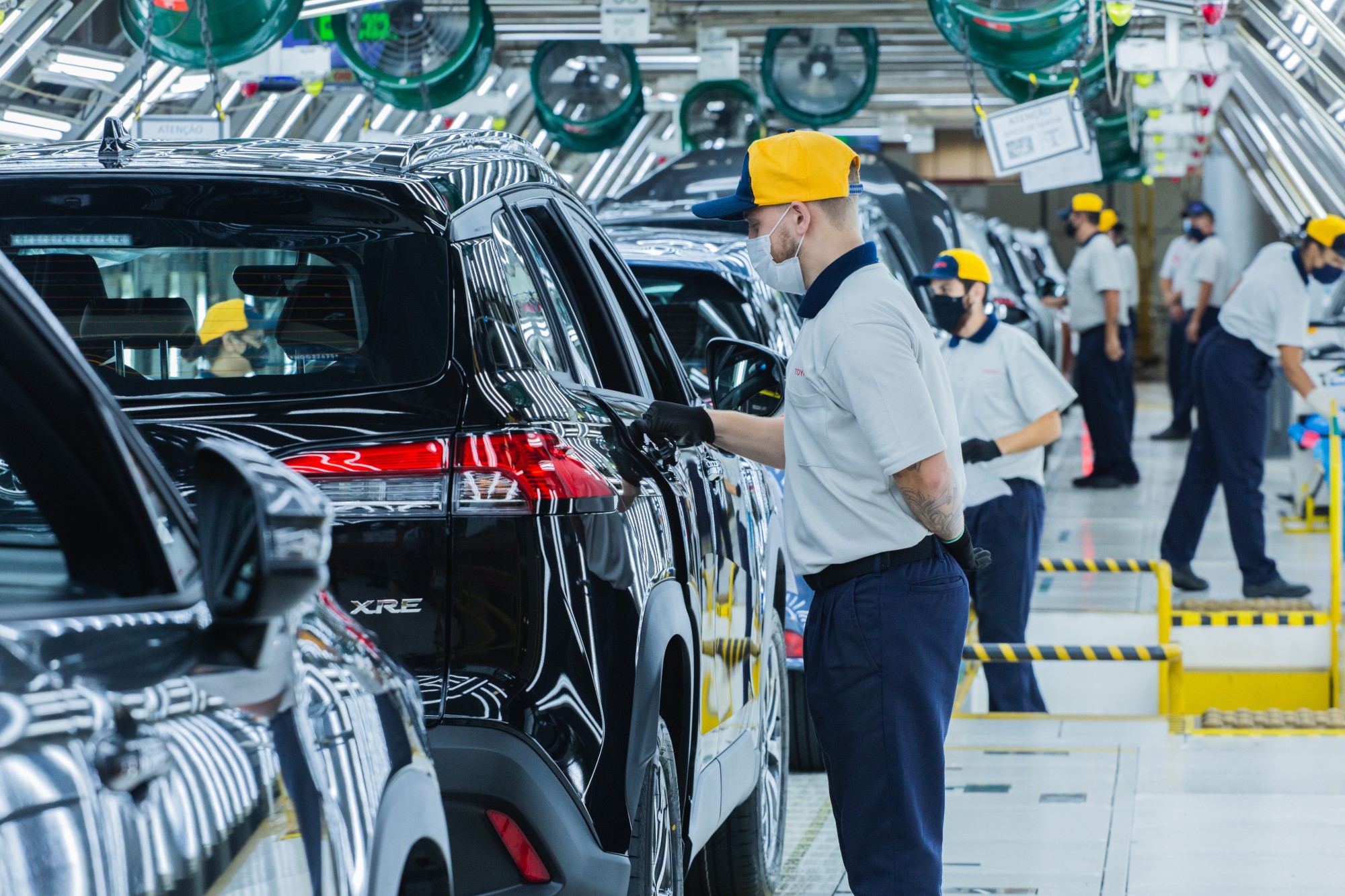 Toyota caminha para novo recorde de exportações