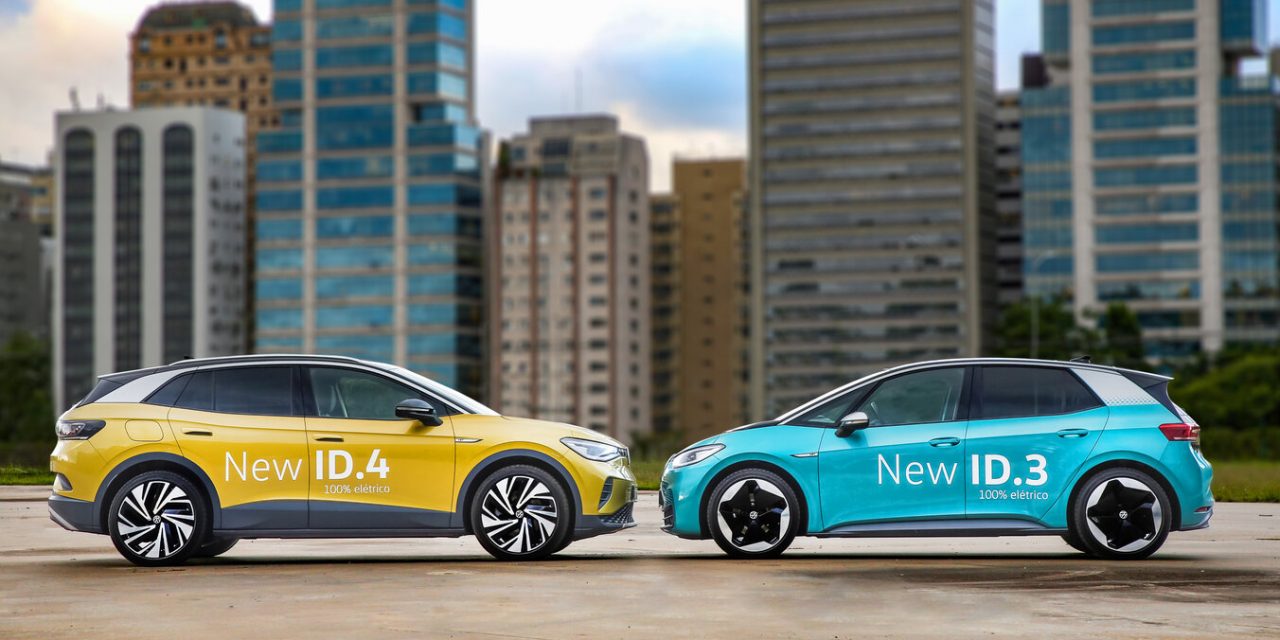 Elétricos da VW chegarão ao Brasil só no fim de 2022
