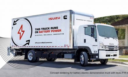 Isuzu e Cummins apresentam protótipo de caminhão elétrico