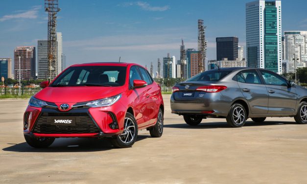 Linha 2023 do Yaris ganha itens de série e aposenta motor 1.3