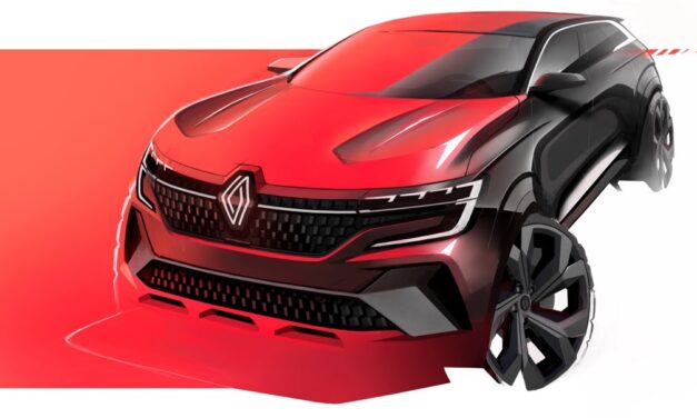 Renault revela esboço do design do Austral