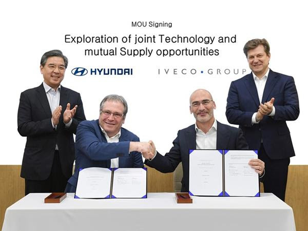 Iveco e Hyundai firmam parceria