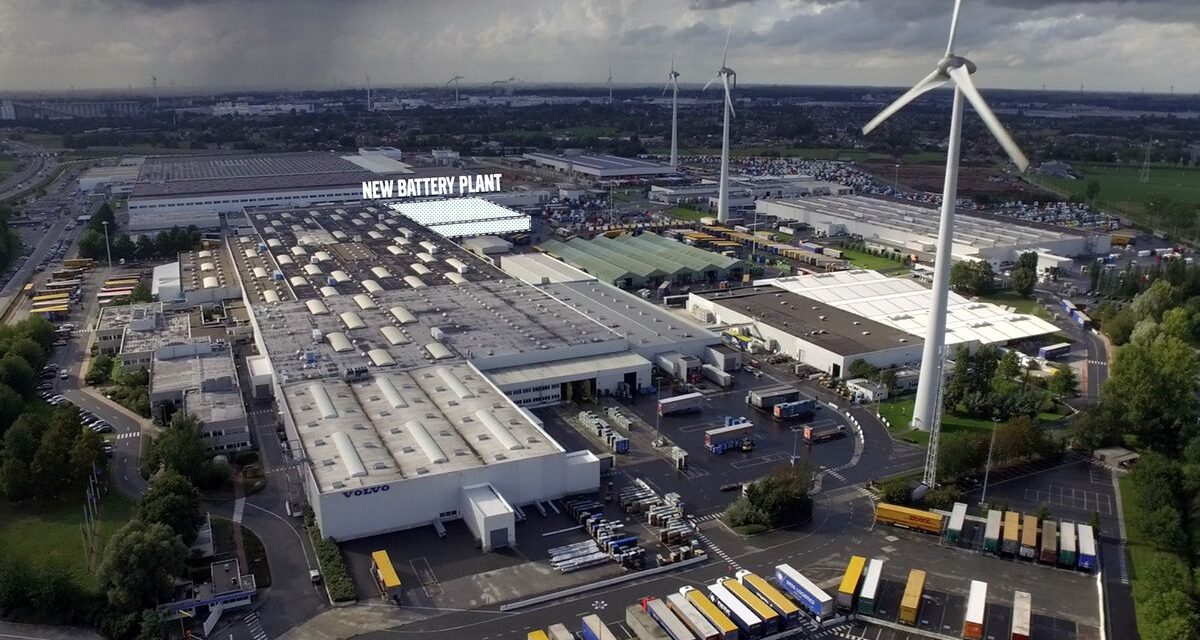 Volvo Trucks iniciará produção de baterias na Bélgica