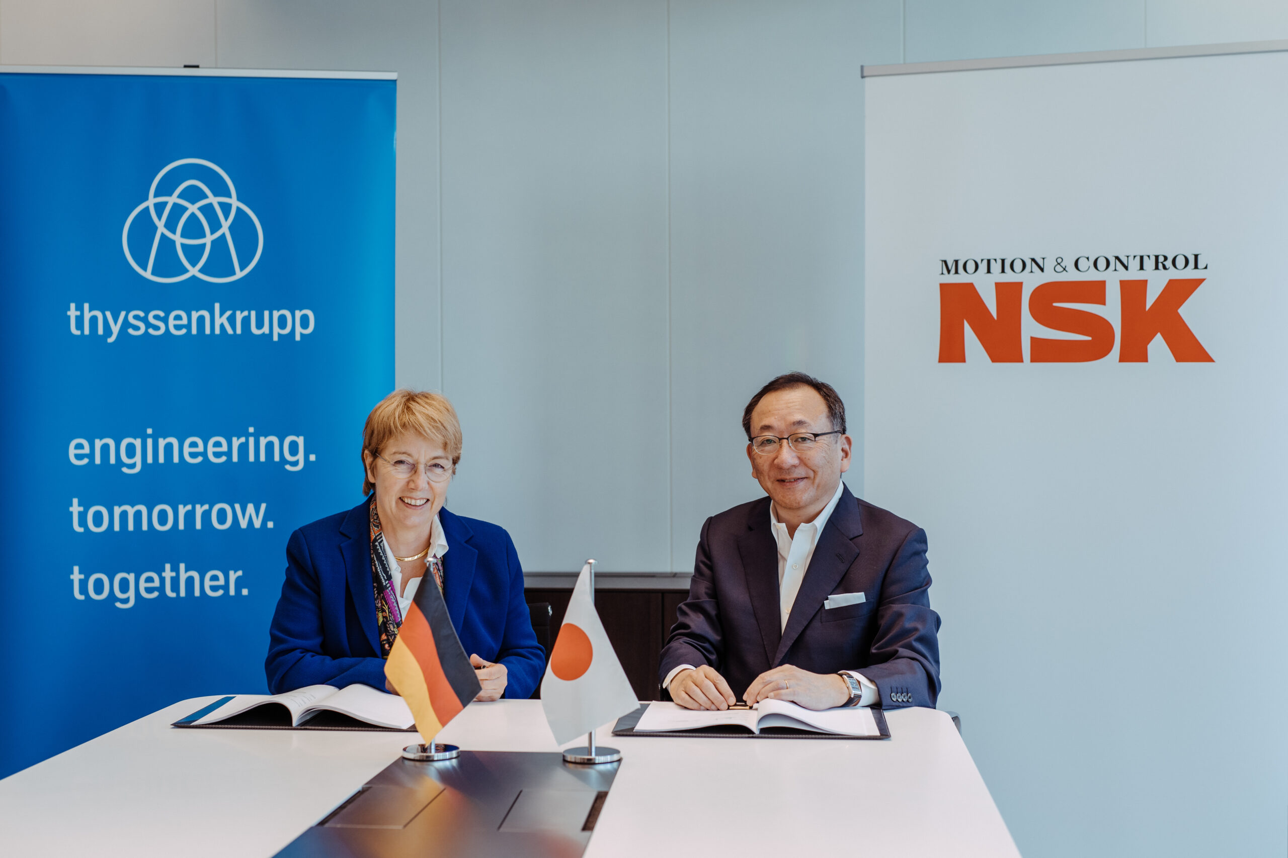 thyssenkrupp e NSK Steering avaliam possível joint venture