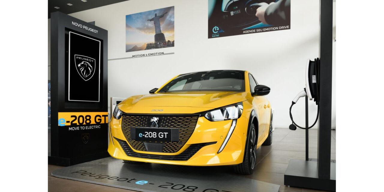 Peugeot amplia rede para atender clientes dos veículos elétricos