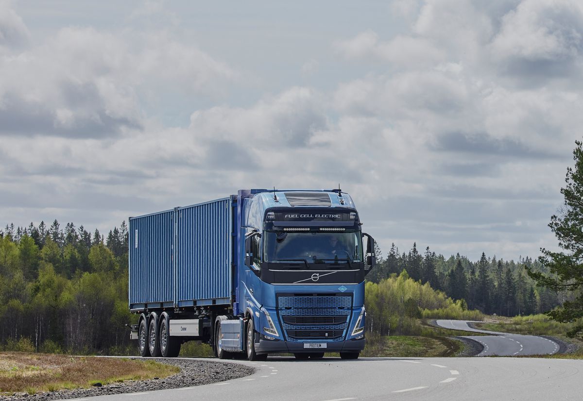 Volvo Trucks - caminhão a hidrogênio