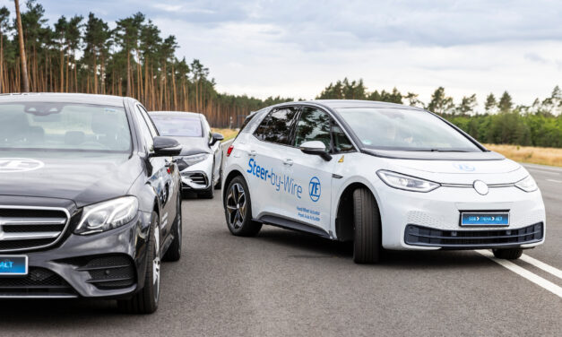 ZF antecipa fim da coluna de direção com steer-by-wire