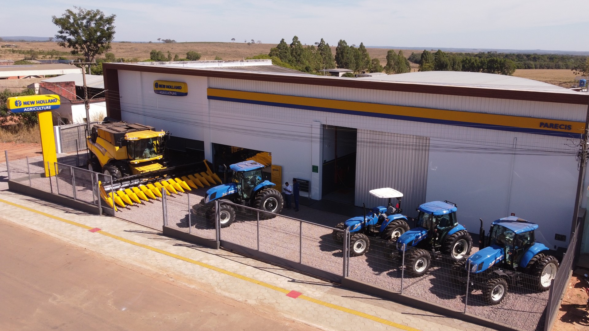 New Holland expande rede de máquinas agrícolas no Mato Grosso